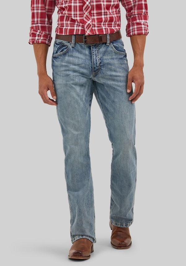 Men's Wrangler Retro Greeley Slim Fit Bootcut Jeans at Jos. A. Bank, Light Wash, Size 30x32 - Pants
