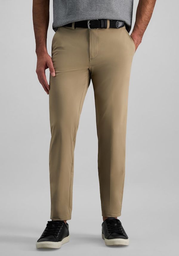 Men's Haggar Sport Travel Performance Straight Fit Flat Front Pants at Jos. A. Bank, Tan, Size 32x30