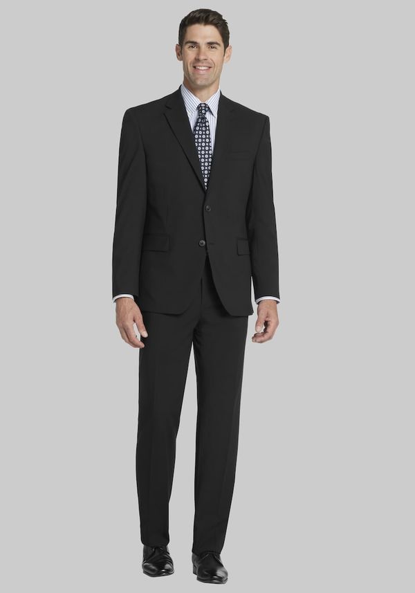 Men's Big & Tall Jos. A. Bank Traditional Fit Suit Separate Jacket at Jos. A. Bank, Black, Size 58 Regular