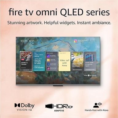 Fire TV 65" Omni QLED Series 4K UHD smart TV | Amazon
