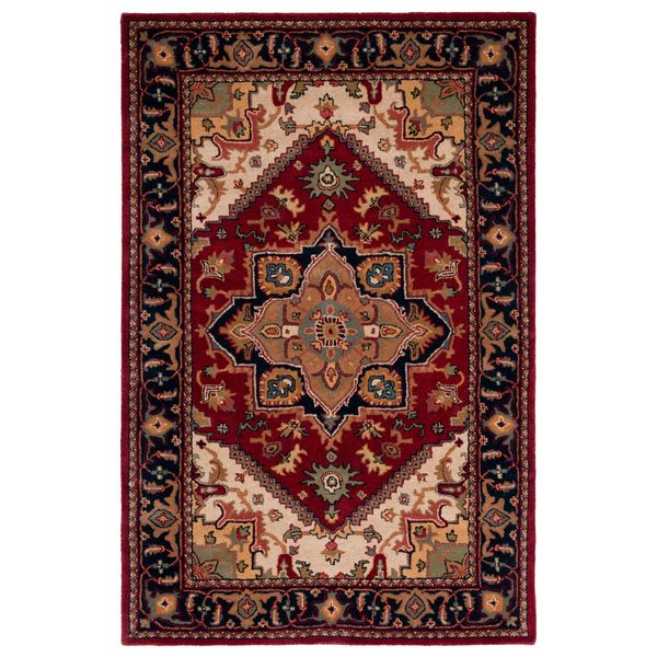 SAFAVIEH Handmade Heritage Asia Traditional Oriental Wool Rug