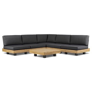 Poly and Bark Celenza Modular Full-Corner Sectional Set with Coffee Table