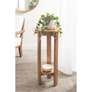 Kate and Laurel Foxford Round Drink Table - 12x12x30