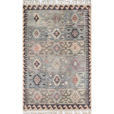 Momeni Nomad Hand Knotted Wool Traditional Area Rug - 9' X 12'