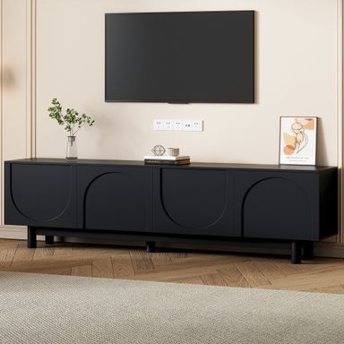 TV Stand with Storage Entertainment Center for TVs up to 78"