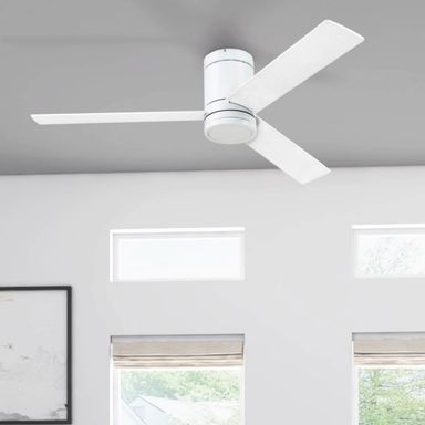 52 Prominence Home Espy Bright White Indoor LED Ceiling Fan with Light, Remote Control