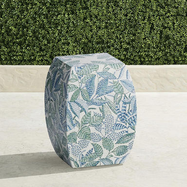Mosaic Vinery Handpainted Stool