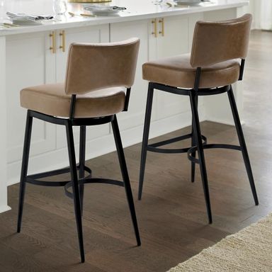 Kellan Low Back Swivel Bar & Counter Stool