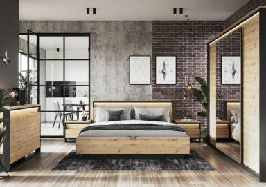 Quant Wooden Ottoman Bed - Apley Beds