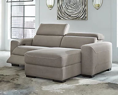 Mabton 2-Piece Dual Power Reclining Loveseat with Chaise