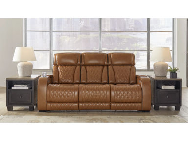 Boyington Dual Power Leather Reclining Sofa


| Ashley