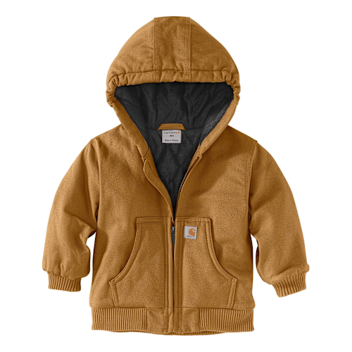 Carhartt Insulated Canvas Hooded Jacket for Toddlers