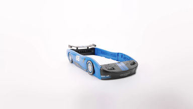 Delta Children Turbo Race Car Twin Bed, Blue - Walmart.com
