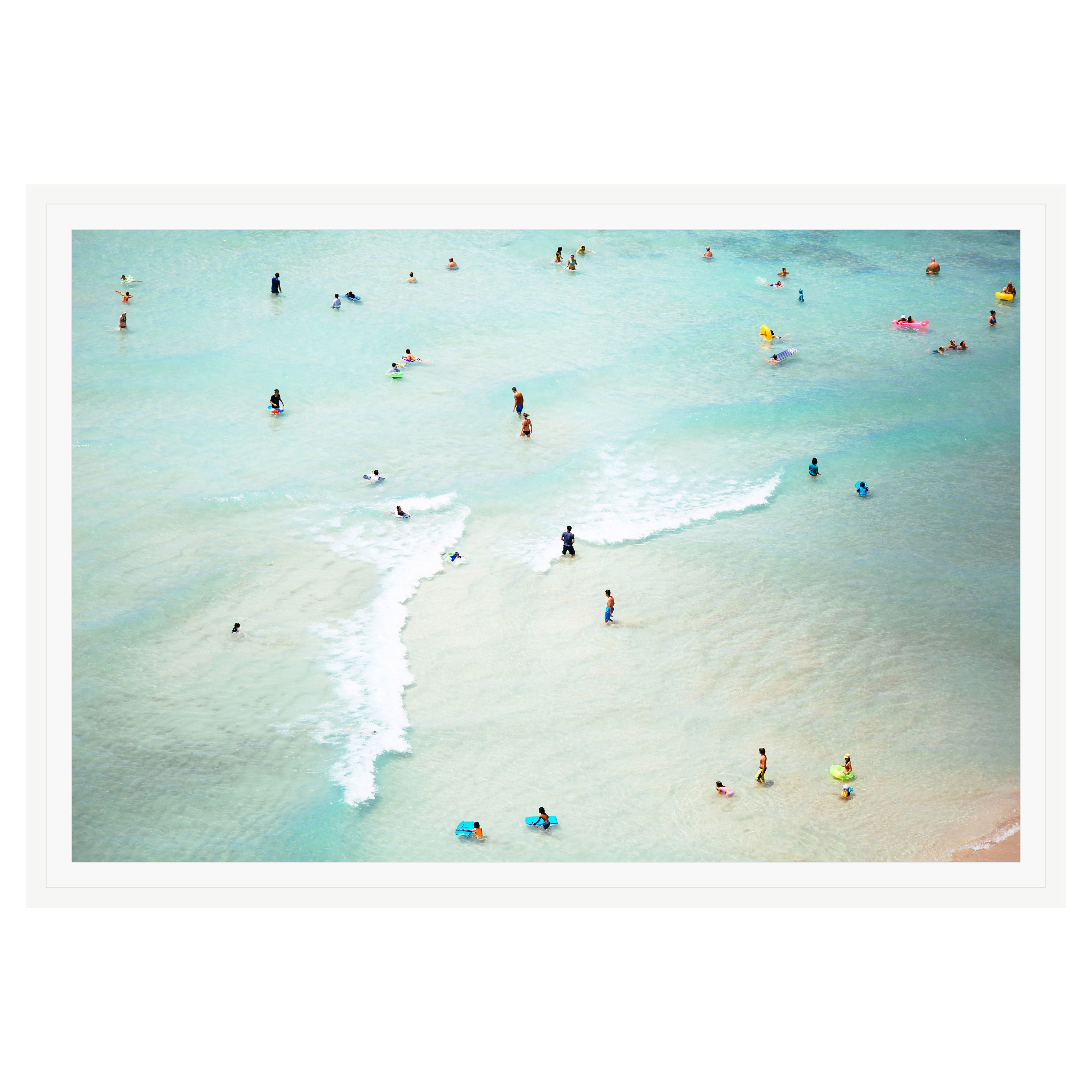 Max Wanger Waikiki No. 6 Framed Beach Art Print | Coastal Decor