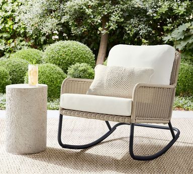 Tulum Wicker Outdoor Rocking Chair
