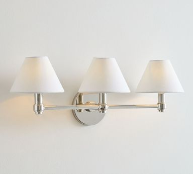 Everett Metal Triple Sconce (24")
