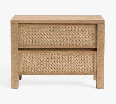 Marina Cane Nightstand (32")
