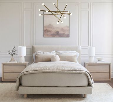 Cayman Upholstered Bed - Quick Ship