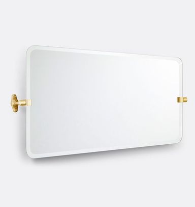 Tolson Frameless Wide Rectangle Pivot Mirror