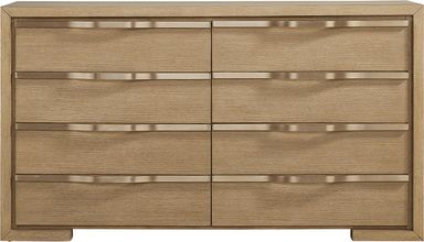 Drew & Jonathan Alpine Lake Light Oak Wood Dresser