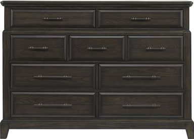 Montana Ridge Brown Dark Wood Dresser