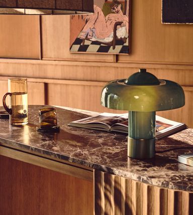 Giovanni Table Lamp, Green