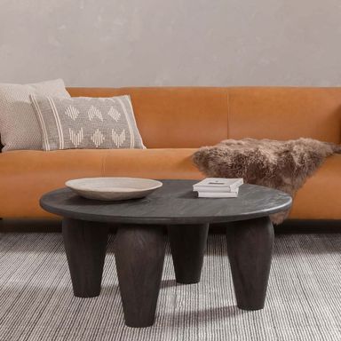 Mixed Reclaimed Wood Coffee Table (38&quot;&ndash;50&quot;)