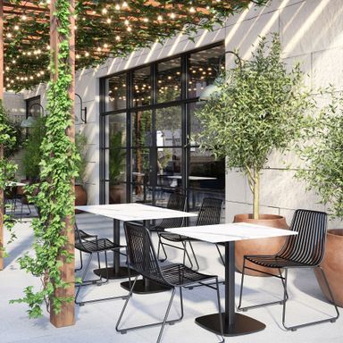 Gable Indoor/Outdoor Bistro Table - Rectangle