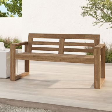 Portside Outdoor Porch Bench (60&quot;)