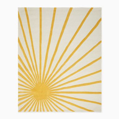 Kids Sunburst Easy Care Rug