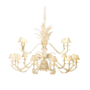 72" W Tiki Chandelier