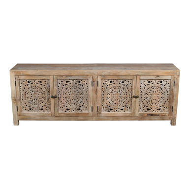 Macintyre Solid Wood TV Stand for TVs up to 88"