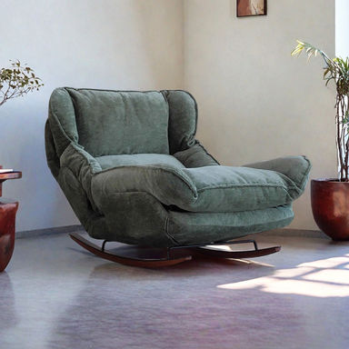 Your Favorite Celebrities Ergonomic Adjustable Metal Frame Rocking Chair | Wayfair