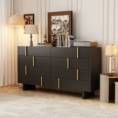 8 Drawer Double Dresser