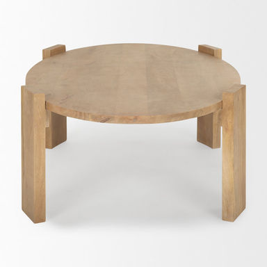 AllModern Eben Solid Wood 4 Legs Coffee Table | Wayfair