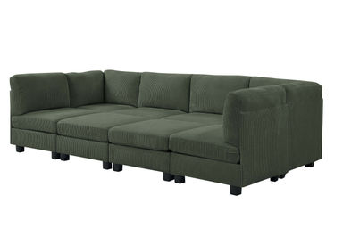 8 - Piece Corduroy Sectional