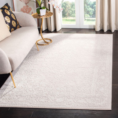 Tapis oriental crème / ivoire Calidia