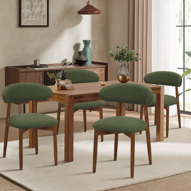 Corrigan Studio® Upholstered Solid Wood Side Chair Dining Chairs & Reviews | Wayfair