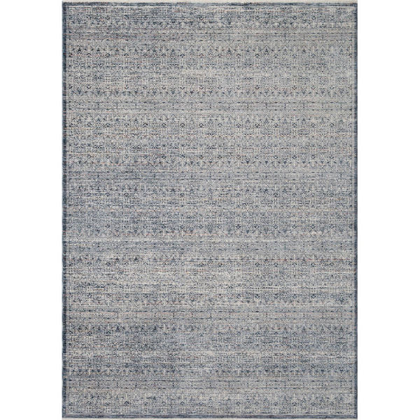 Amber Lewis x Loloi Zuma Denim / Ivory Area Rug