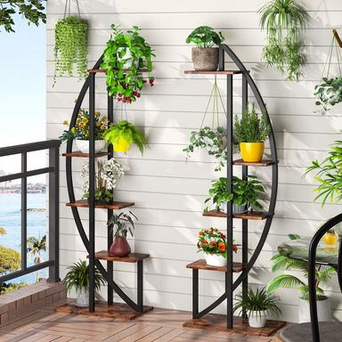 Aluin Free Form Multi-Tiered Plant Stand
