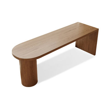 Brown Rectangular Solid Wood desks