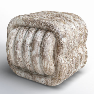 Joss & Main Rolandat Concrete Accent Stool | Wayfair