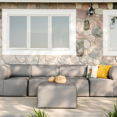 Big Joe Patio 5 Piece Outdoor Sectional