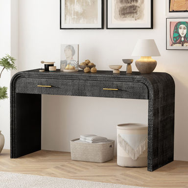 Modern Console Table,Entryway table,Hoyer table with Two Top Drawers