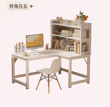 L Shaped Gaming Desk With Hutch,  Corner Computer Desk With Storage Shelves, Gaming Desk With Pegboard