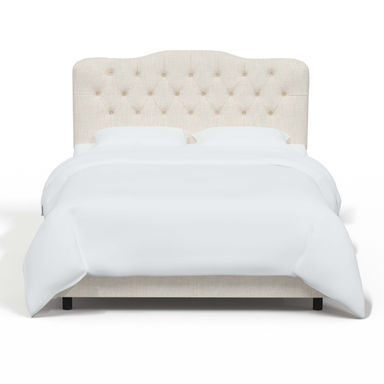 Stella Tufted Upholstered Low Profile Standard Bed