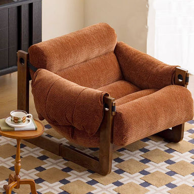 Accent Lounge Chair Soild Wood Chair