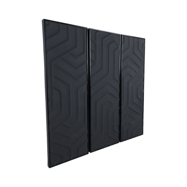 Set Of 3 20X59 Endicott Dimensional Plaster Wall Art