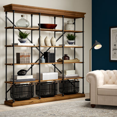 Kyler Etagere Bookcase