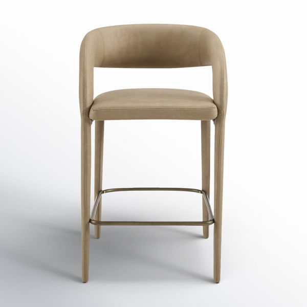 Freestyle 25.6'' Vegan Leather Counter Stool